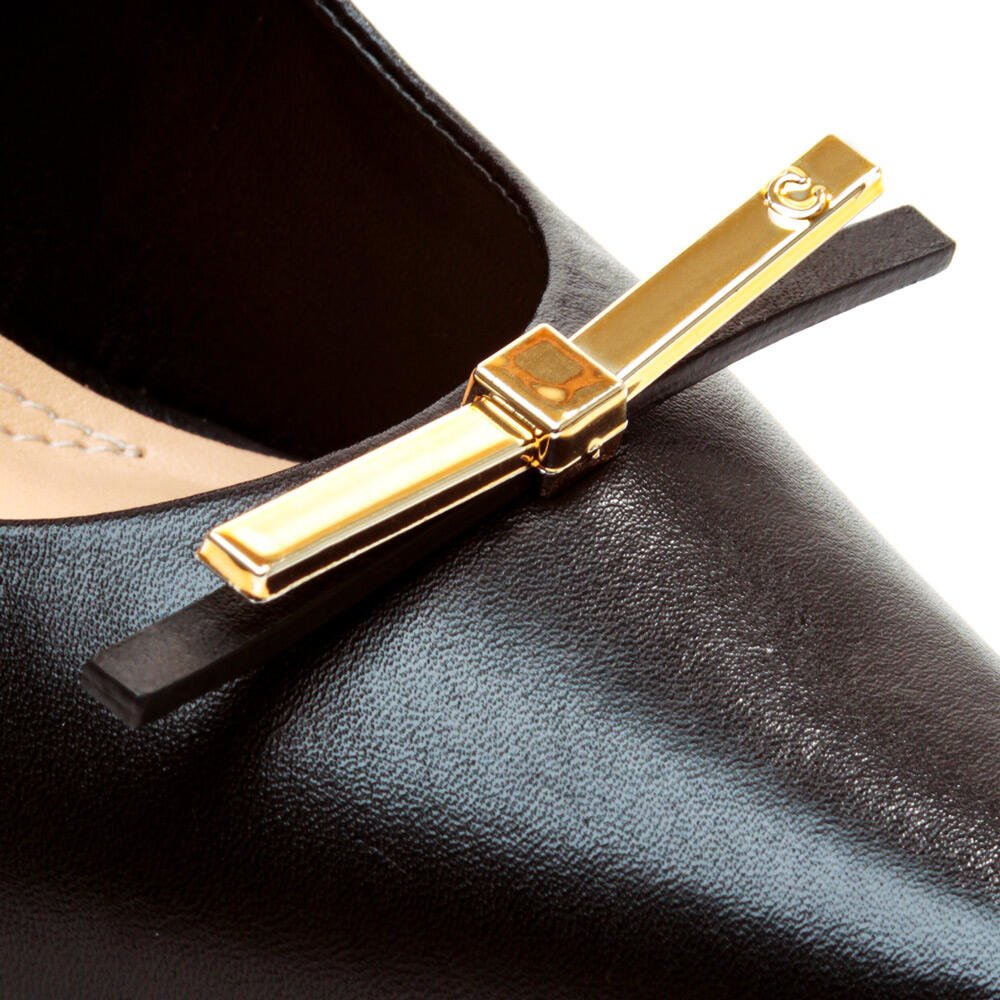 Scarpin Couro Preto Salto Alto Cecconello 2624010-3 Preto 5