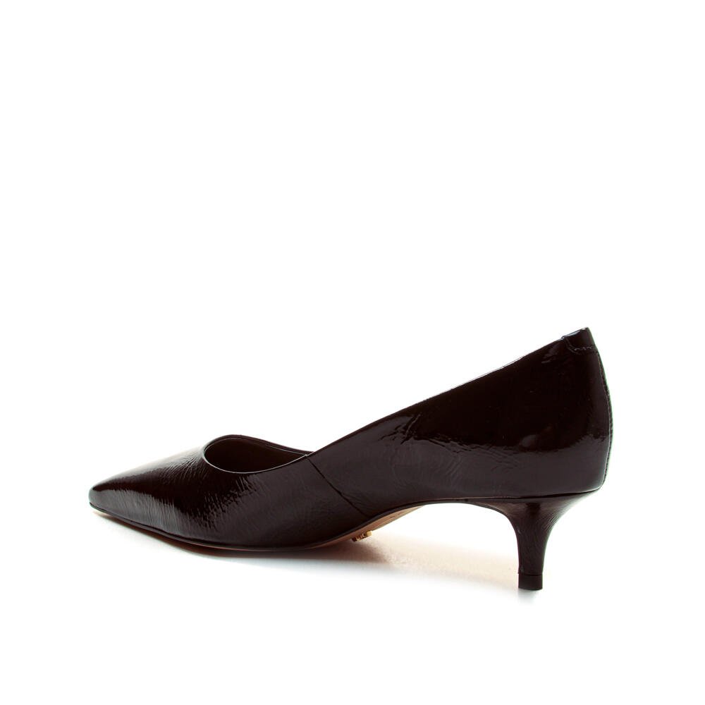 Scarpin Couro Preto Salto Baixo Cecconello 2629001-16 Preto 3