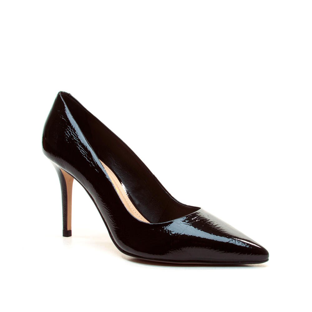 Scarpin Couro Preto Salto Alto Cecconello 2440001-10 Preto 2