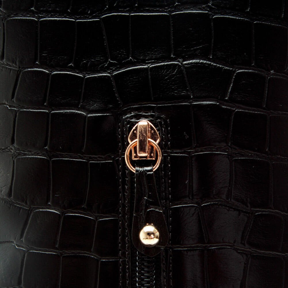 Bota Cano Longo Preta Cecconello 1867004-4 Preto 5