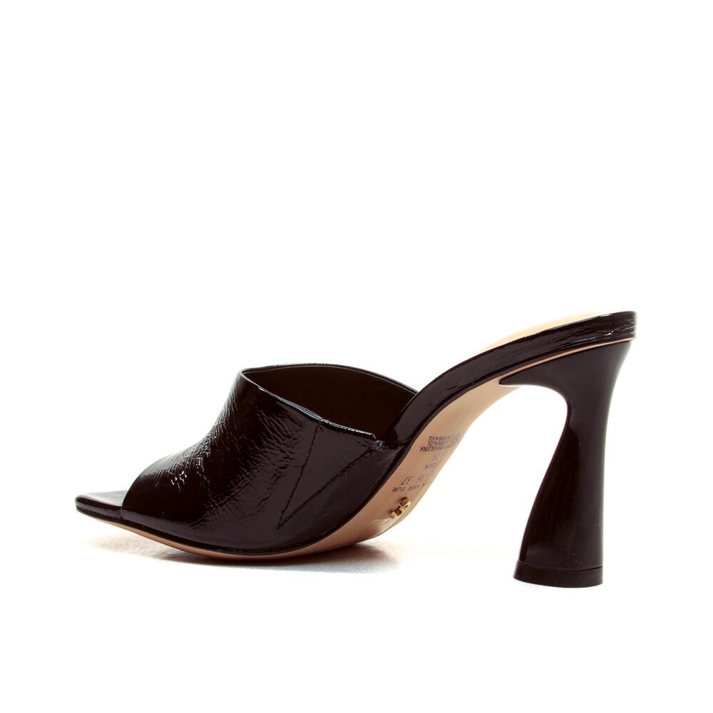 Tamanco Couro Preto Salto Alto Cecconello 2693002-5 Preto 3