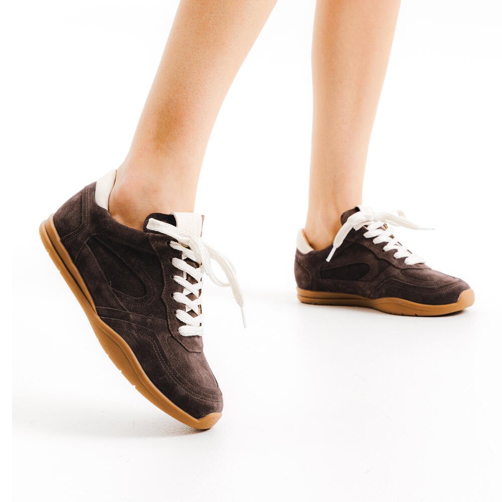 TÊNis Casual Couro Marrom Cecconello 2617001-4 Marrom 2