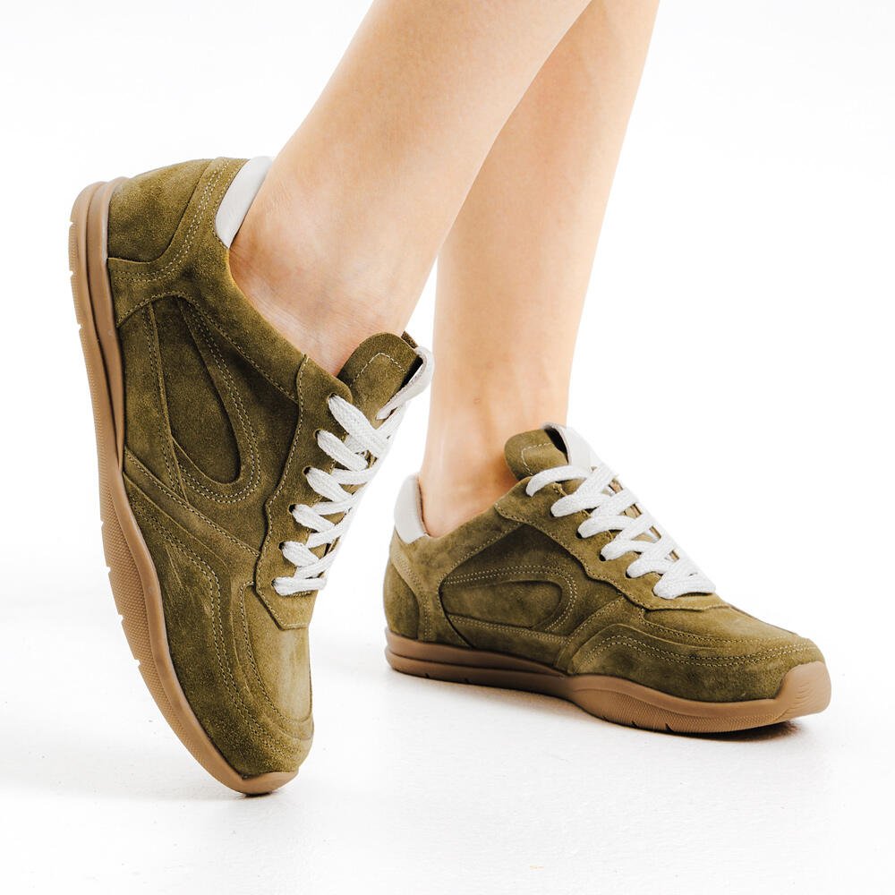 TÊNis Casual Couro Verde Cecconello 2617001-6 Verde 2