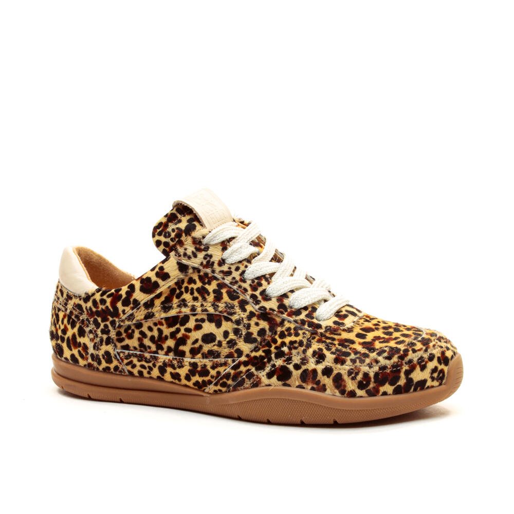 TÊNis Casual Couro Leopardo Cecconello 2617001-7 Onça 3