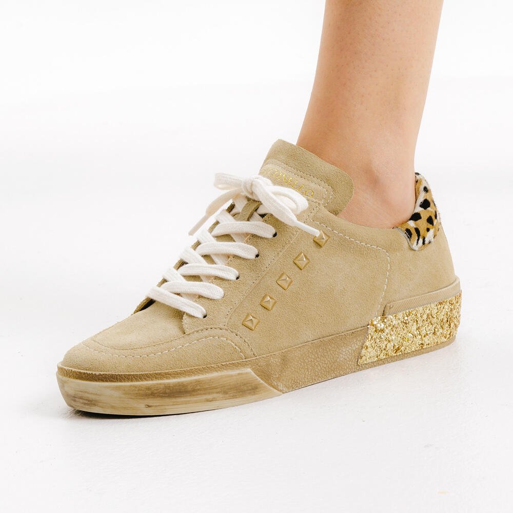 TÊNis Couro Creme Casual Cecconello 2618003-3 Creme 2