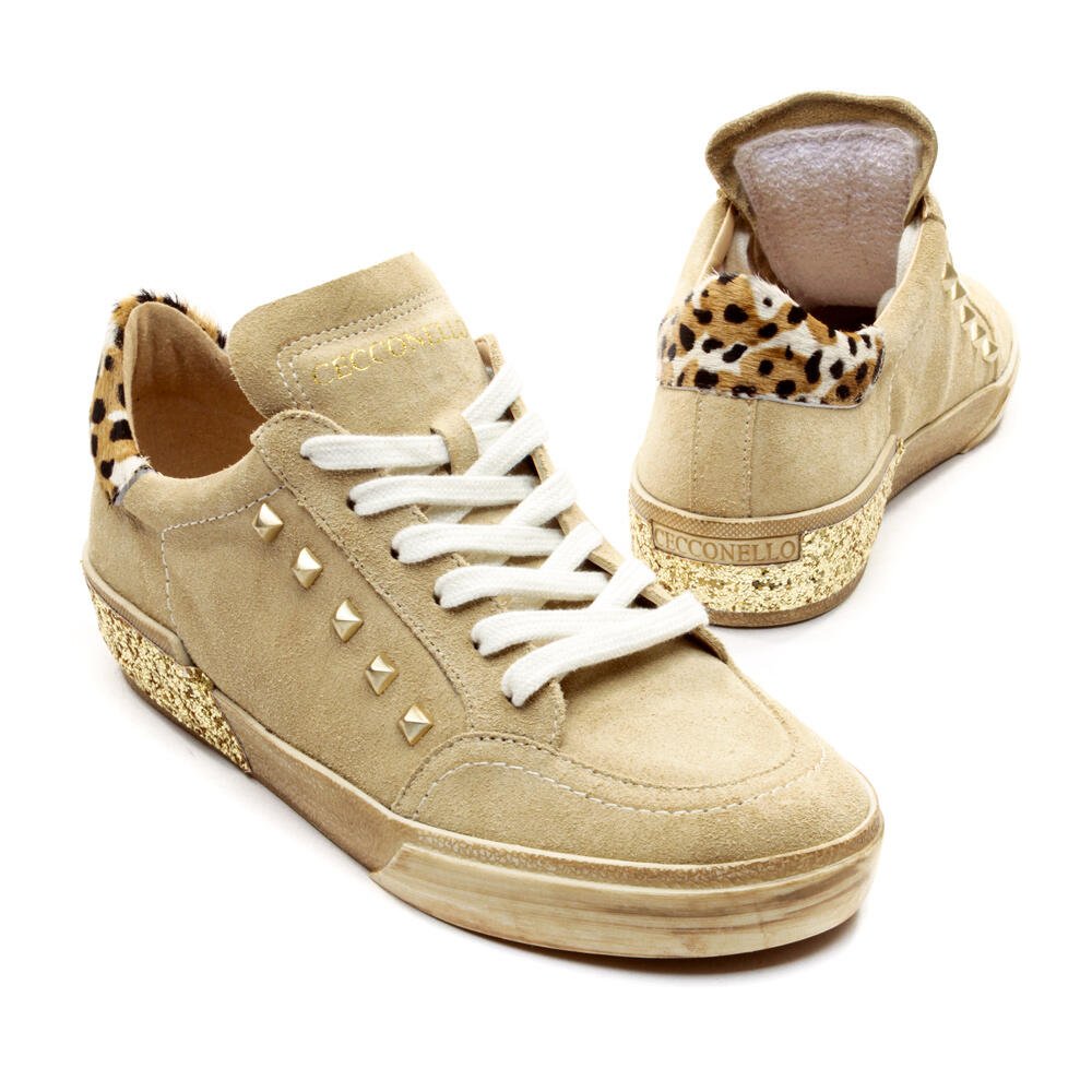 TÊNis Couro Creme Casual Cecconello 2618003-3 Creme 5