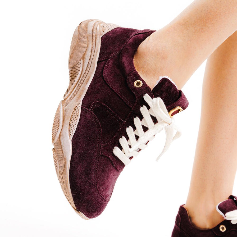 TÊNis Couro Bordô Cecconello 2653001-3 Bordô 2