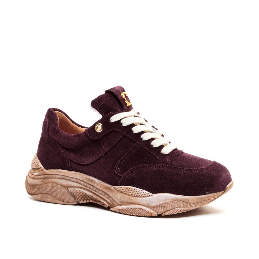 TÊNis Couro Bordô Cecconello 2653001-3 Bordô 3