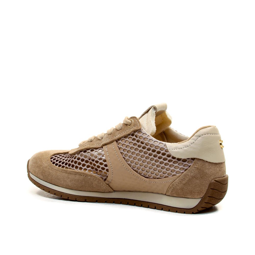 TÊNis Casual Couro Nude Cecconello 2756001-4 Nude 4