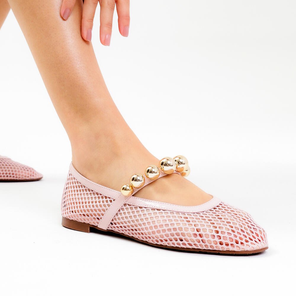 Sapatilha Couro Rosa Cecconello 2767001-4 Rosa 2