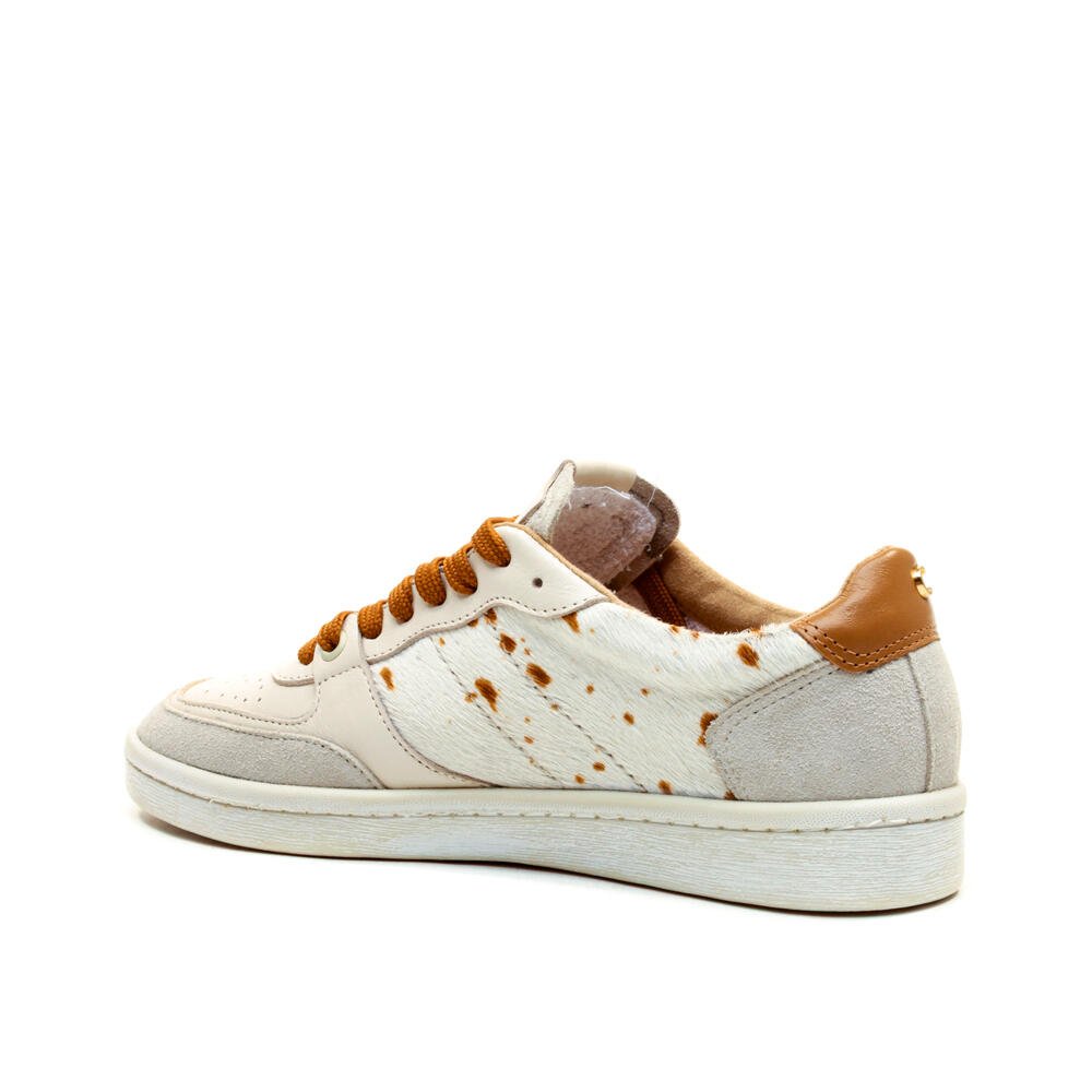 TÊNis Branco Casual Cecconello 2704001-1 Branco/Marrom 4