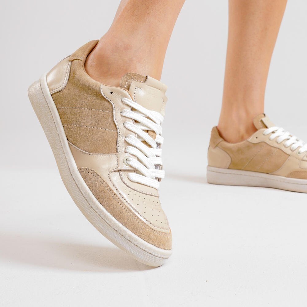 TÊNis Creme Casual Cecconello 2704001-2 Creme 2