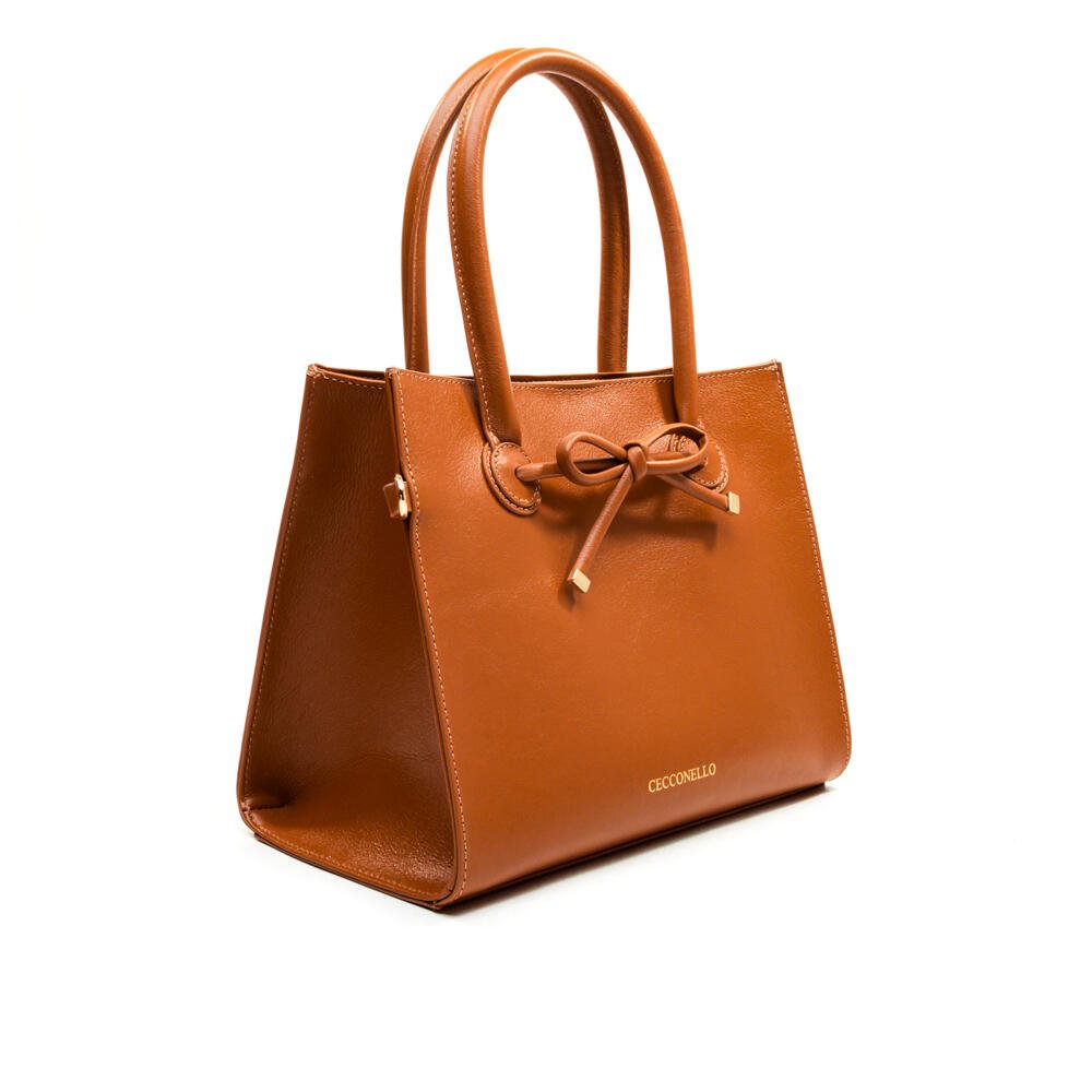 Bolsa Celina Couro Marrom Cecconello C2955-3 Marrom 2