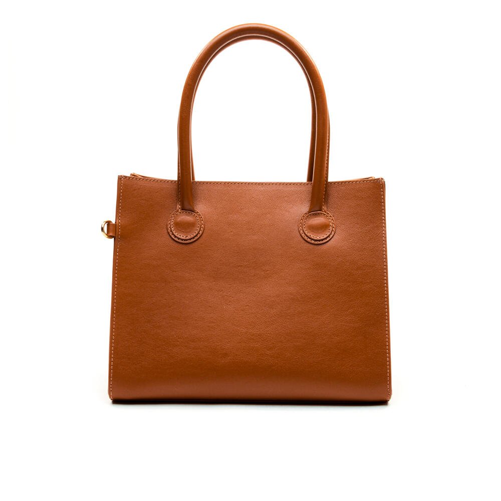 Bolsa Celina Couro Marrom Cecconello C2955-3 Marrom 3