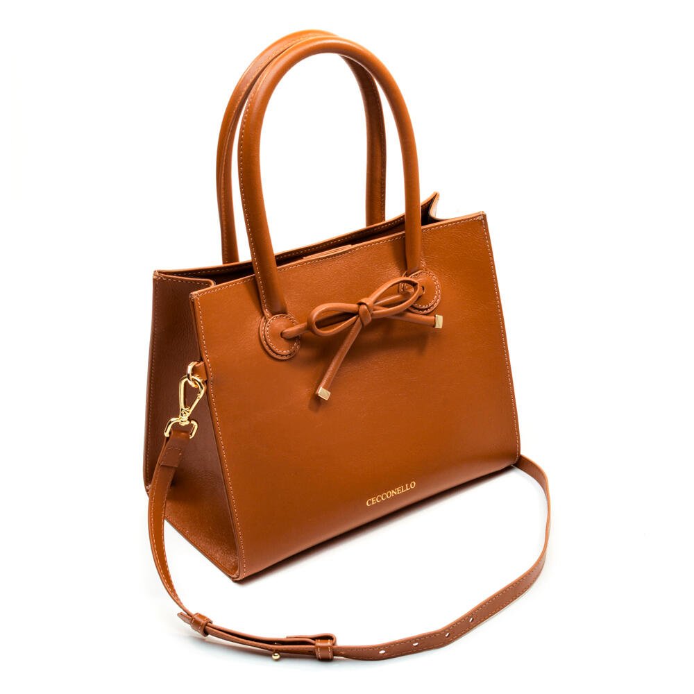Bolsa Celina Couro Marrom Cecconello C2955-3 Marrom 4
