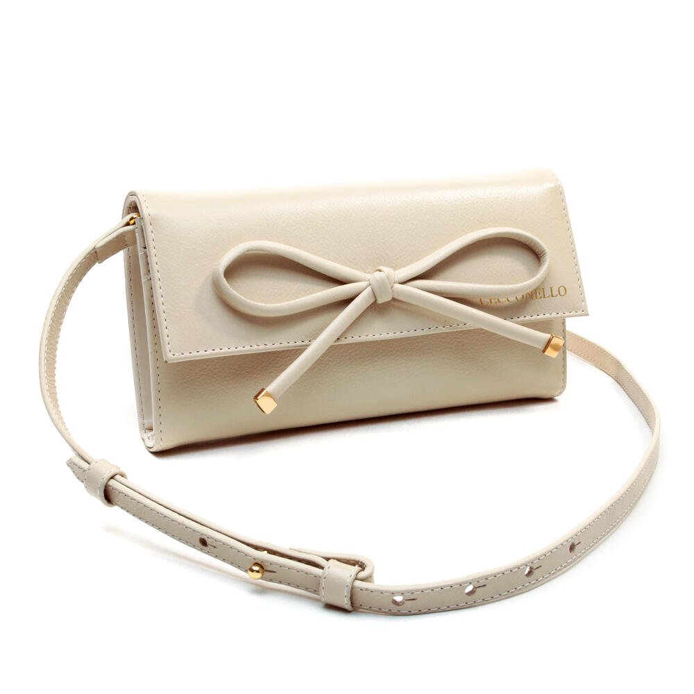 Bolsa Lizzie Couro Off White Cecconello C2956-2 Off White 5