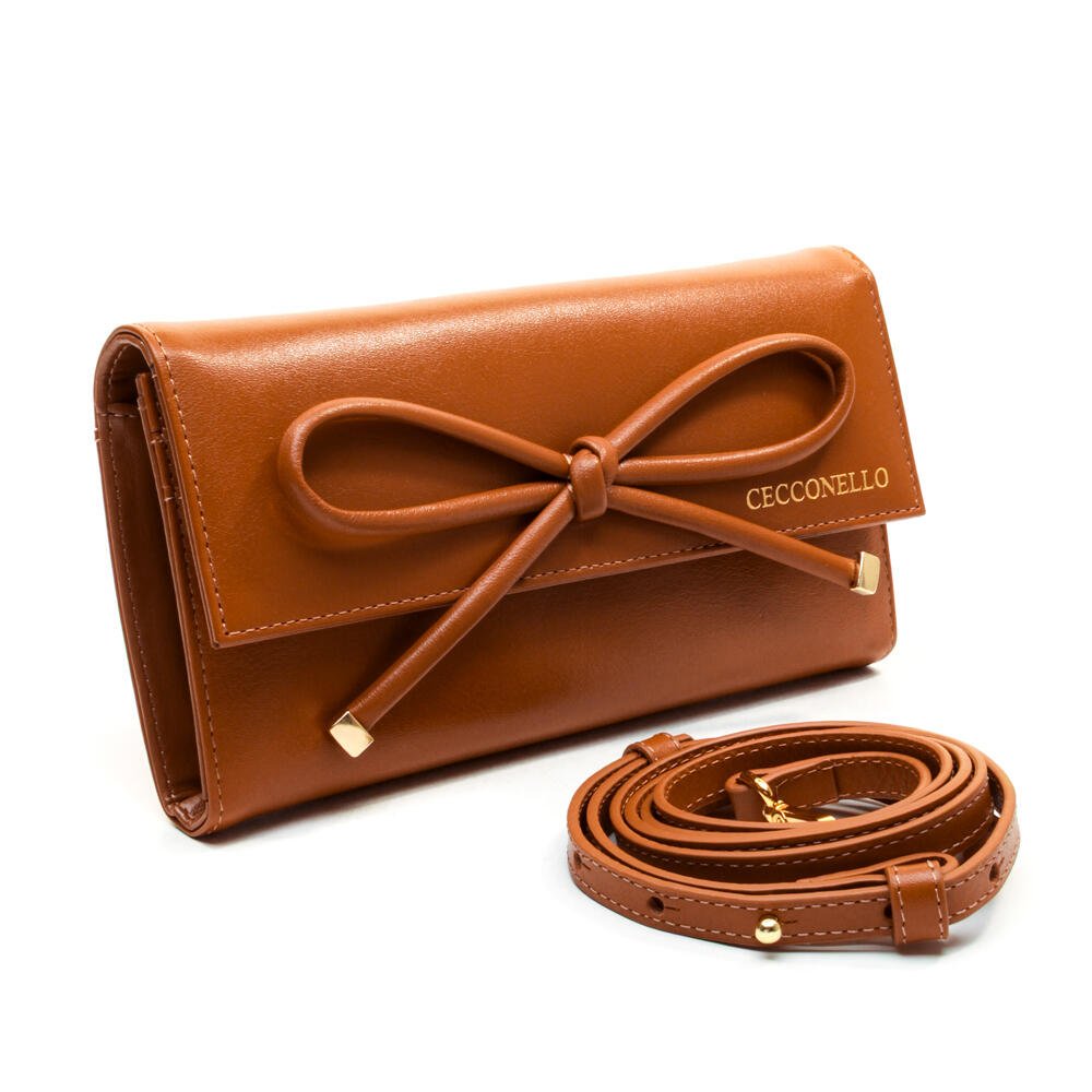 Bolsa Lizzie Couro Marrom Cecconello C2956-3 Marrom 4