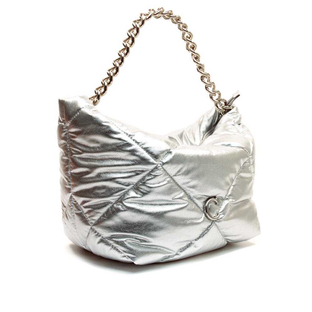 Bolsa Willow Couro Prata Cecconello C2930-4 Prata 4