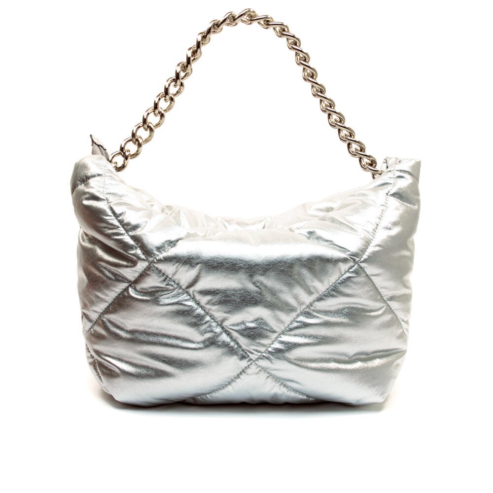 Bolsa Willow Couro Prata Cecconello C2930-4 Prata 5