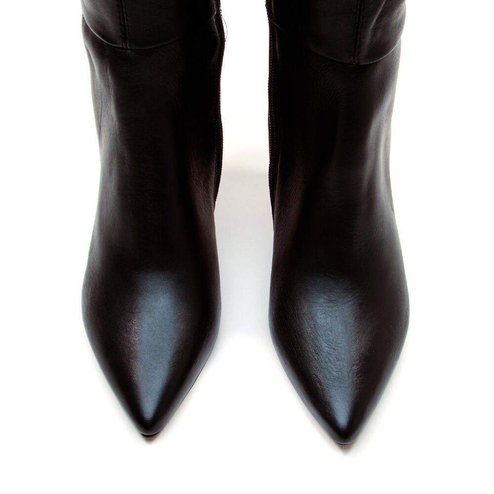 Bota Couro Preto Cano Longo Cecconello 1869015-15 Preto 5