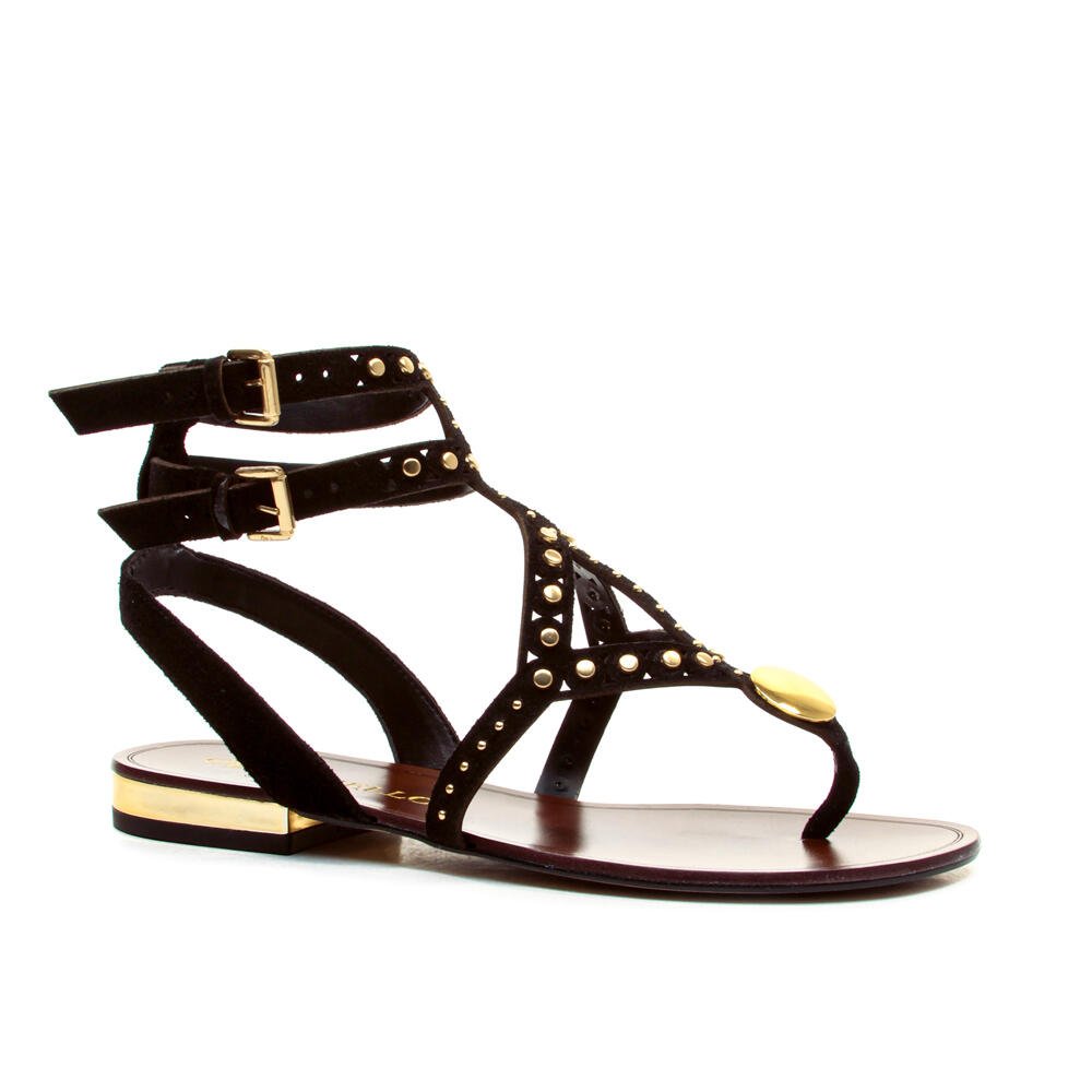 Rasteira Couro Preto Cecconello 2724007-3 Preto 3