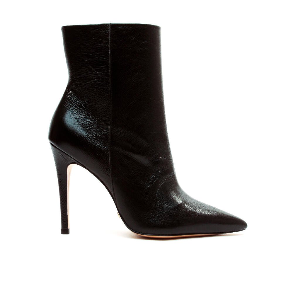 Bota Couro Preto Cano Curto Cecconello 1870031-31