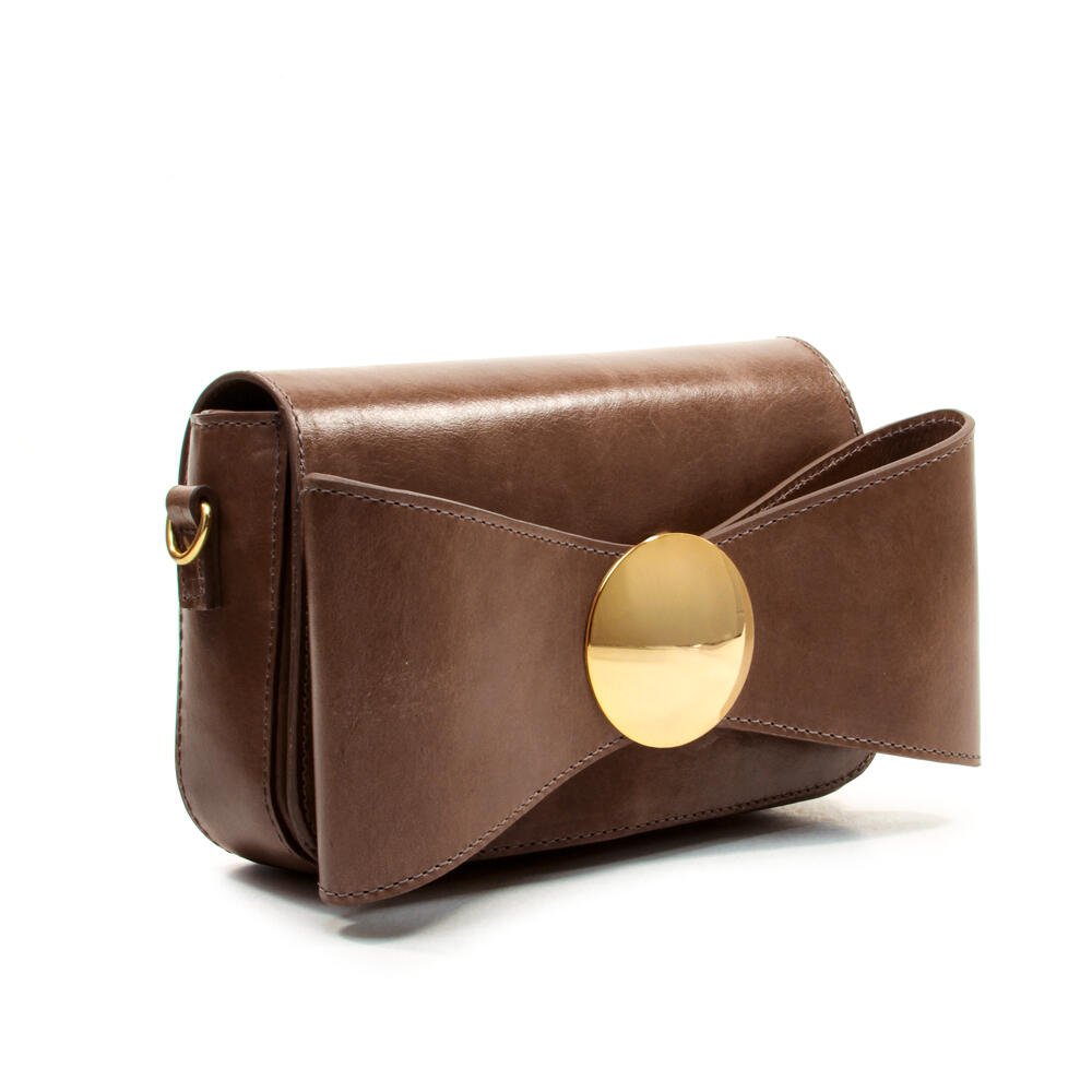 Bolsa Couro Marrom Cecconello C2607-2 Marrom 2