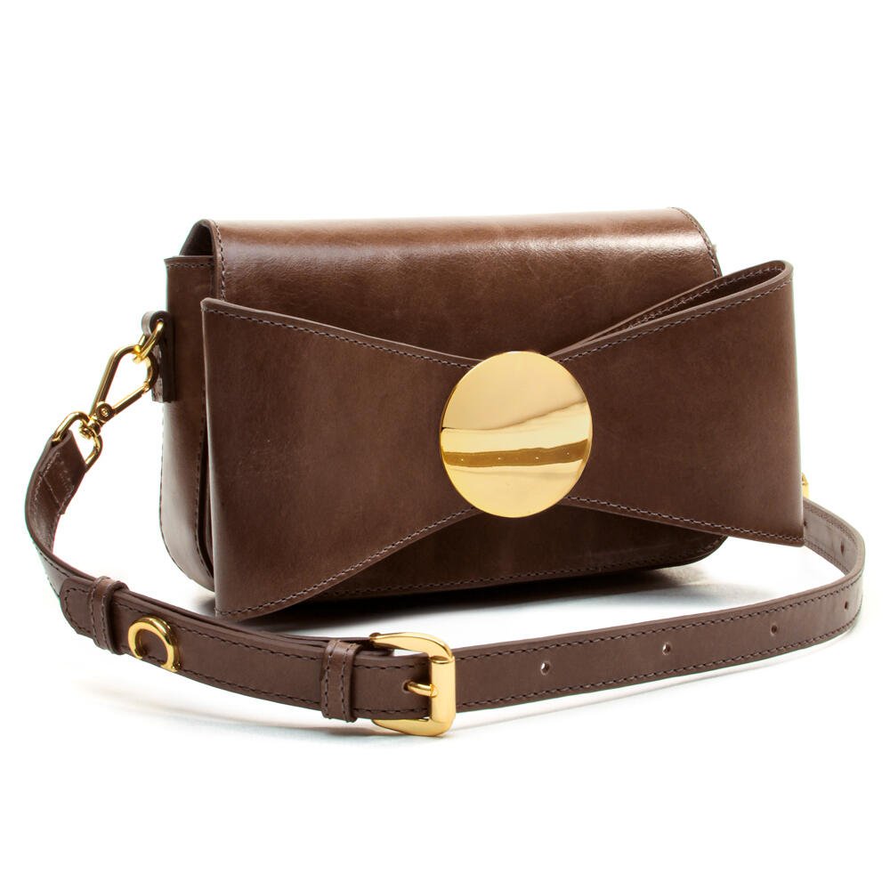 Bolsa Couro Marrom Cecconello C2607-2 Marrom 5