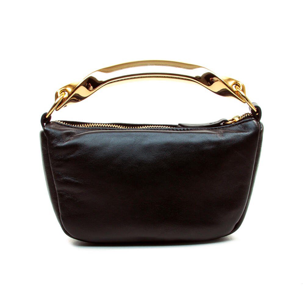 Bolsa Couro Preto Cecconello C2620-3 Preto 5