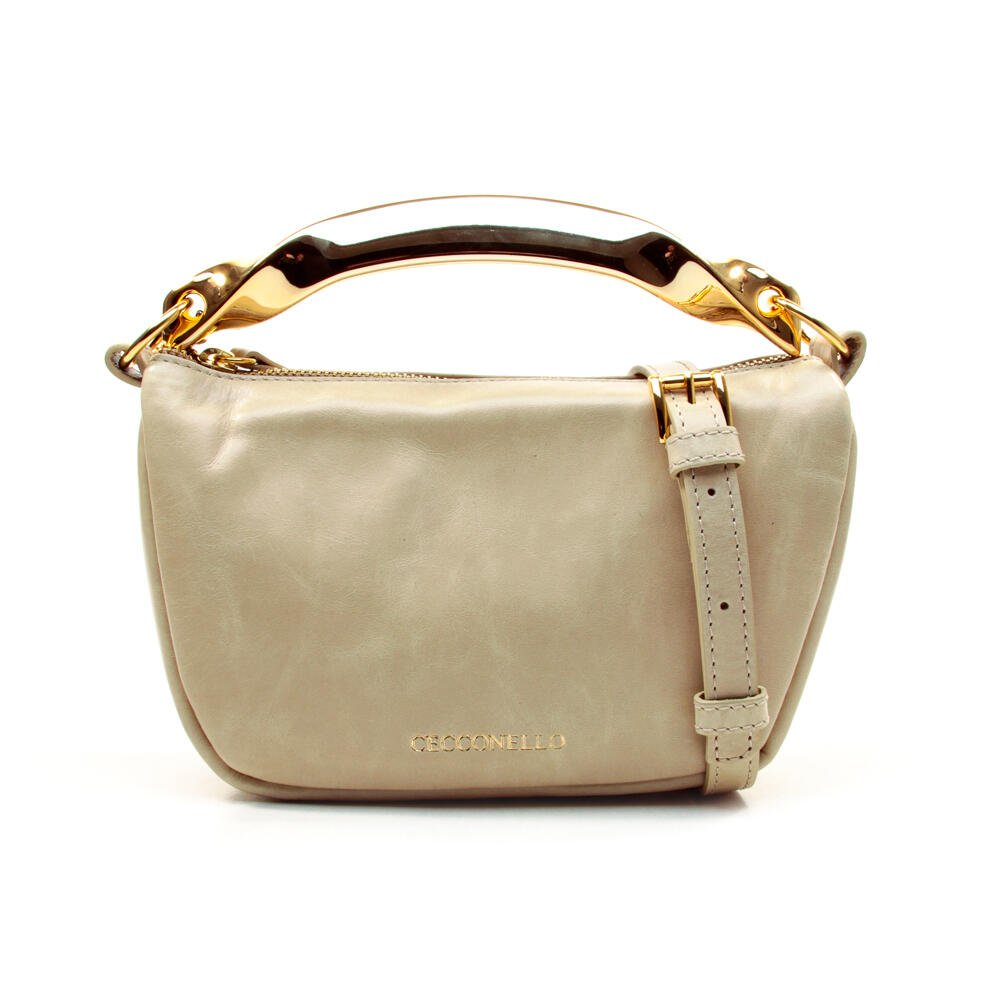 Bolsa Couro Off White Cecconello C2620-4