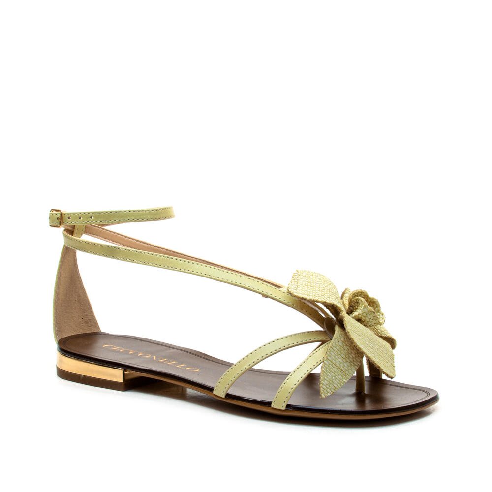 Rasteira Couro Verde Cecconello 2724013-2 Verde 2