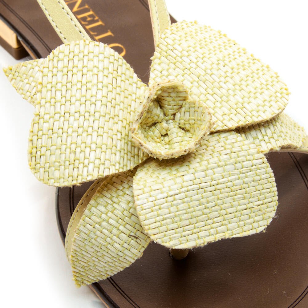 Rasteira Couro Verde Cecconello 2724013-2 Verde 5