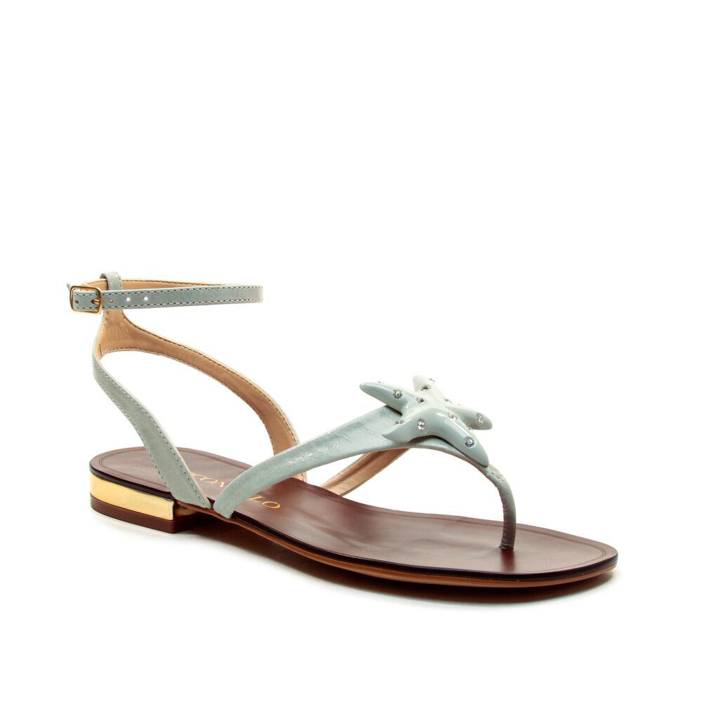 Rasteira Couro Verde Cecconello 2724009-1 Verde 3