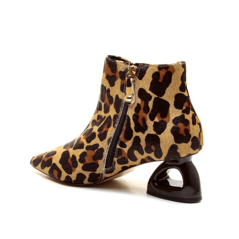 Bota Couro Onça Cano Curto Cecconello 2449001-9 Onça 3