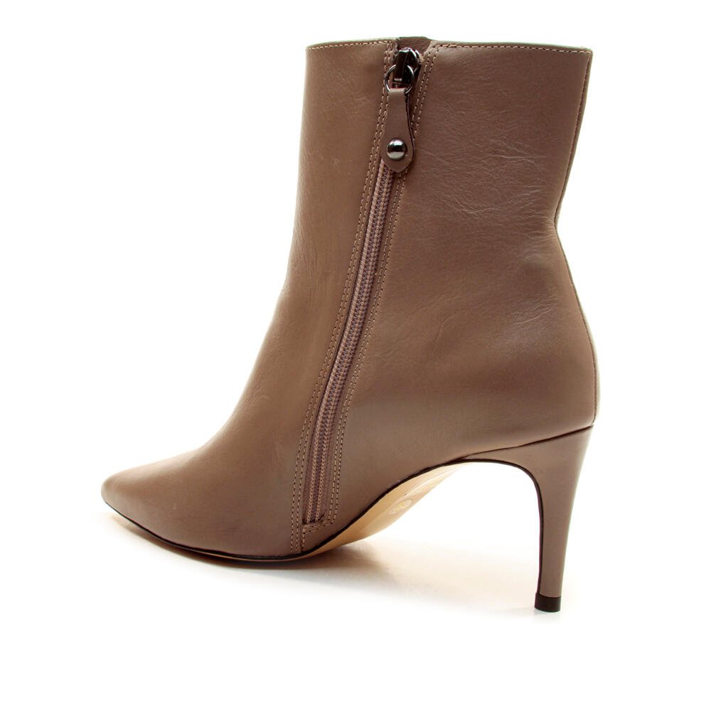 Bota Couro Marrom Cano Curto Cecconello 1869016-24 Marrom 3