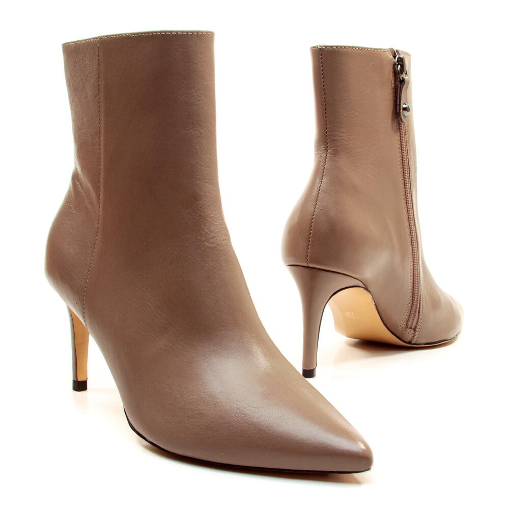 Bota Couro Marrom Cano Curto Cecconello 1869016-24 Marrom 5