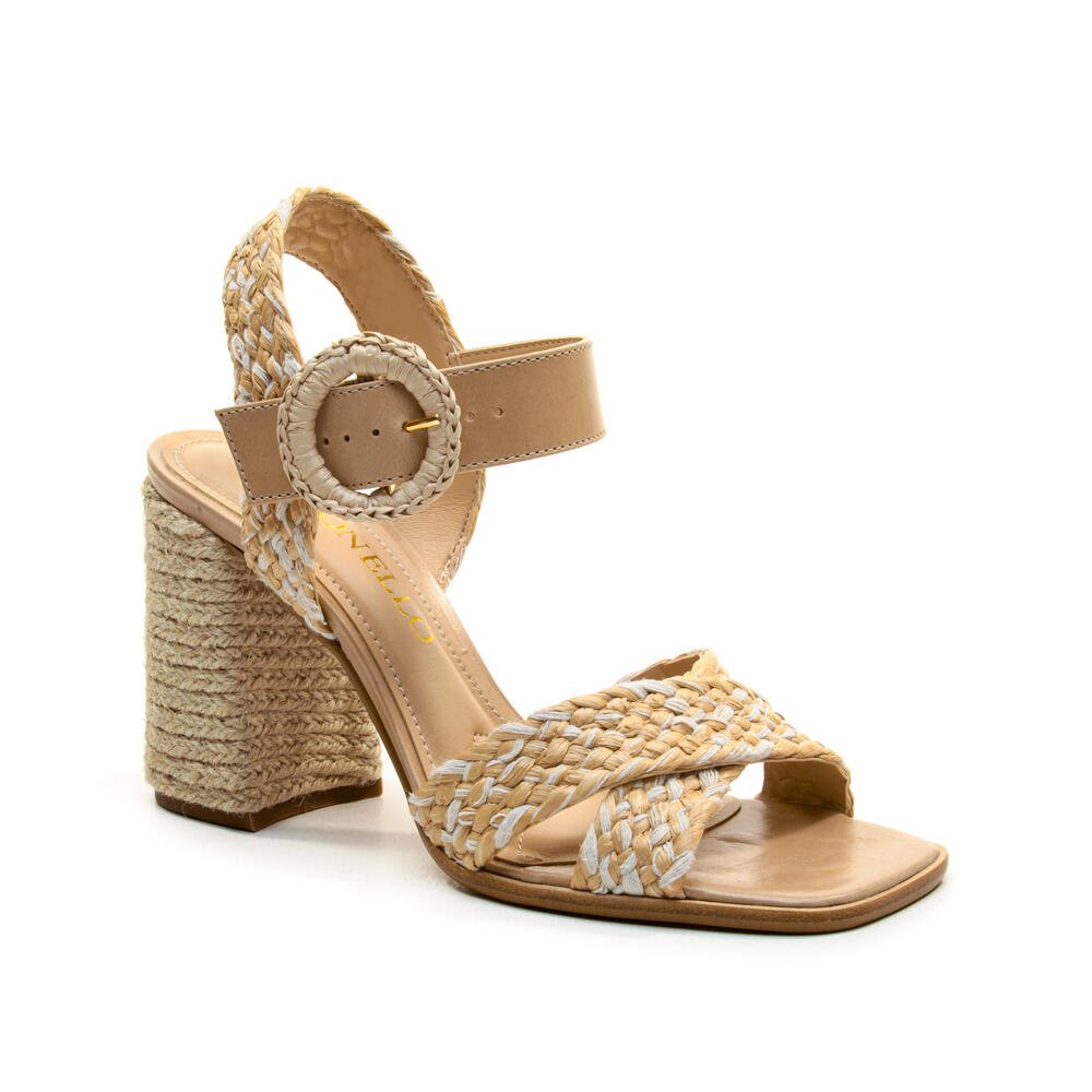 Sandália Nude Salto Alto Cecconello 2759009-1 Bege 3