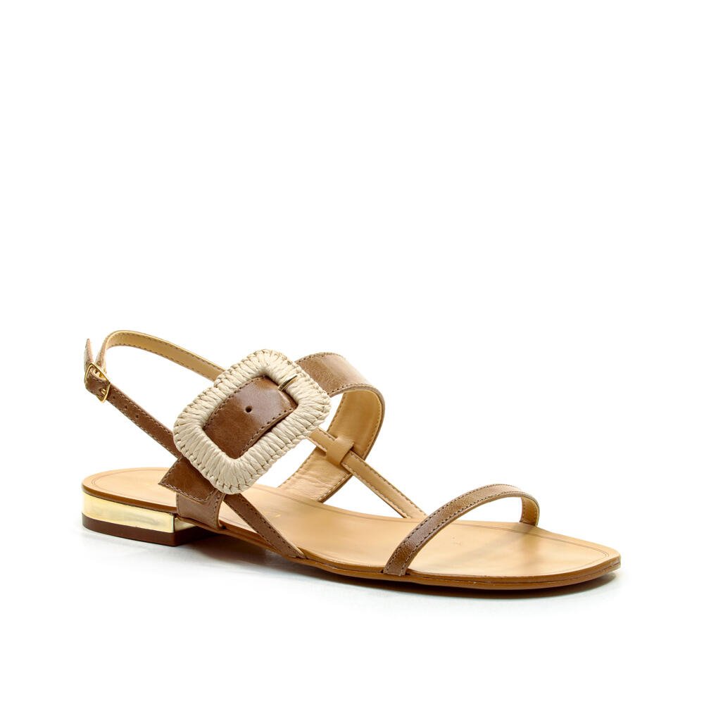 Rasteira Couro Marrom Cecconello 2724017-2 Marrom 3