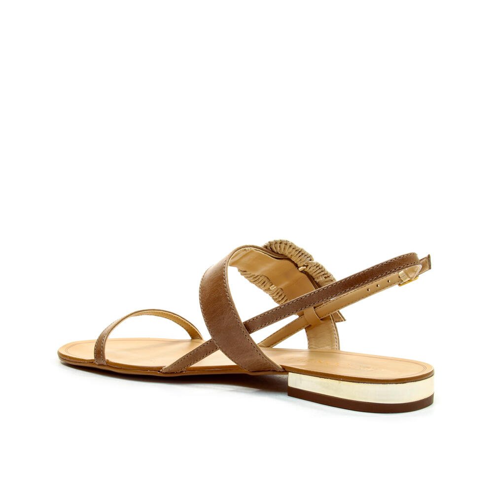 Rasteira Couro Marrom Cecconello 2724017-2 Marrom 4