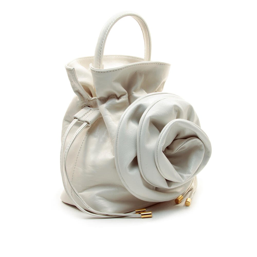 Bolsa Couro Branco Cecconello C2638-1 Branco 4