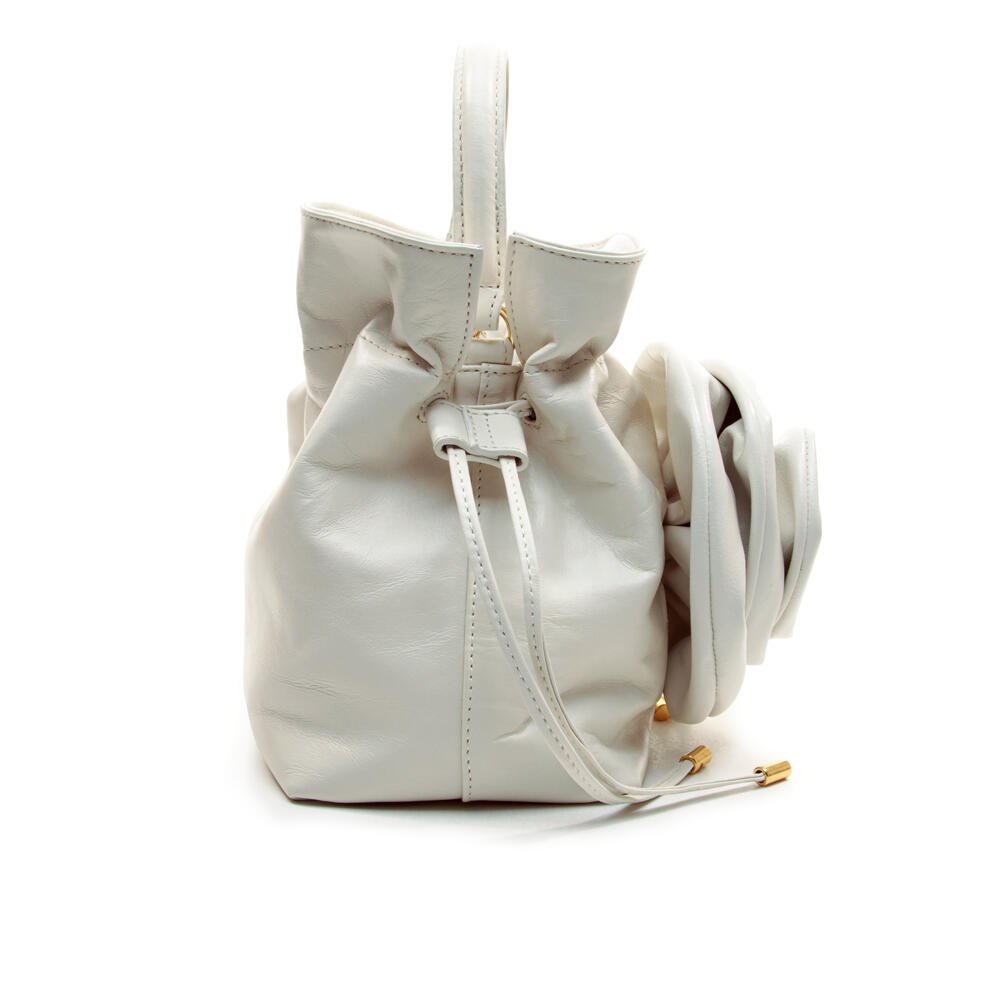 Bolsa Couro Branco Cecconello C2638-1 Branco 5