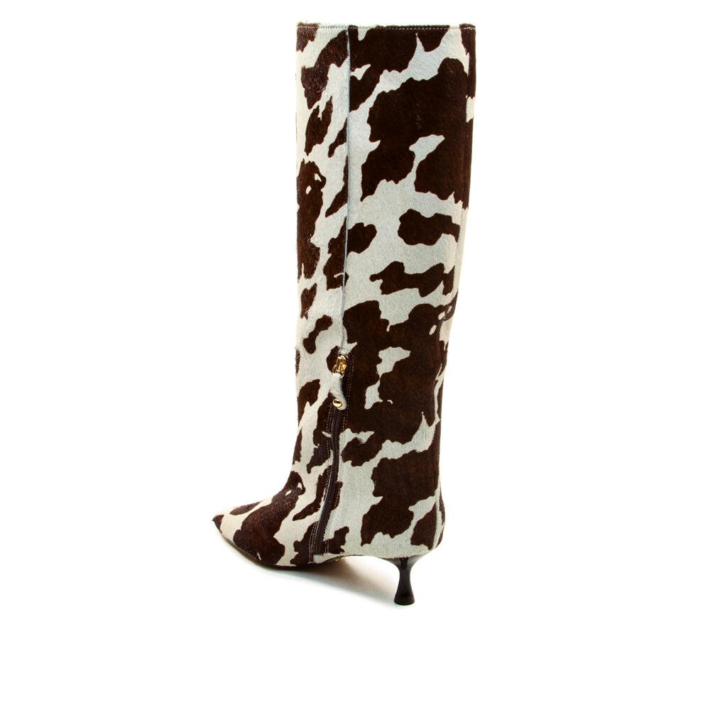 Bota Couro Animal Print Cecconello 2929002-1 Animal Print 4