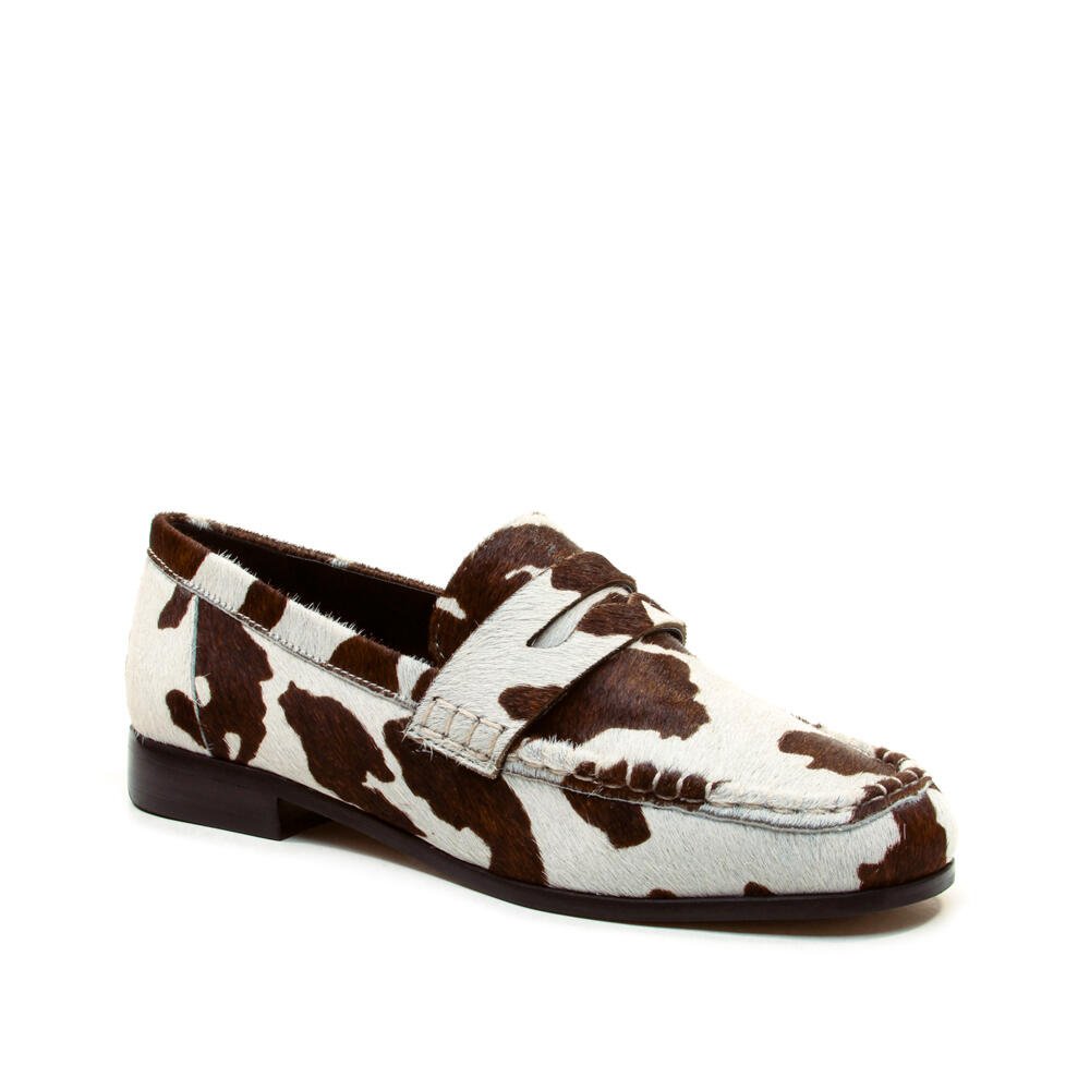 Mocassim Couro Animal Print Cecconello 2623001-4 Animal Print