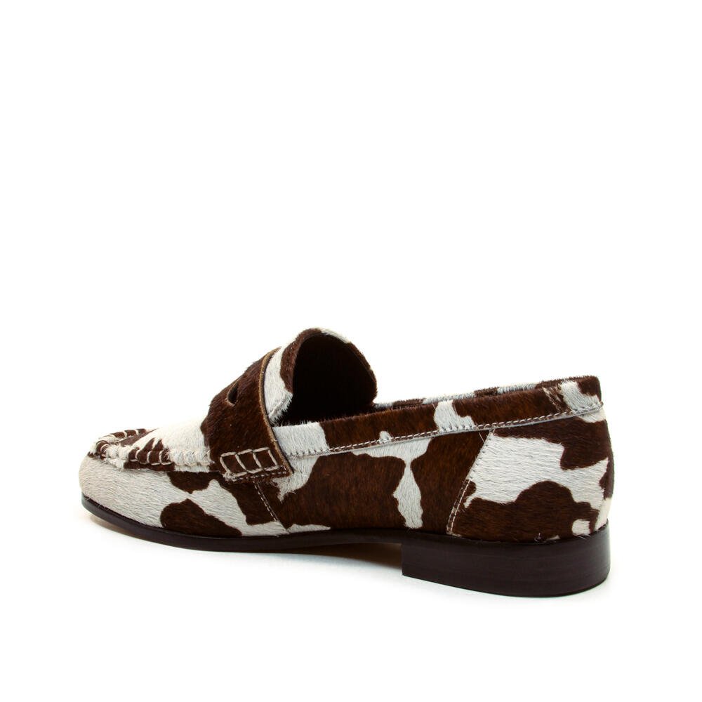 Mocassim Couro Animal Print Cecconello 2623001-4 Animal Print