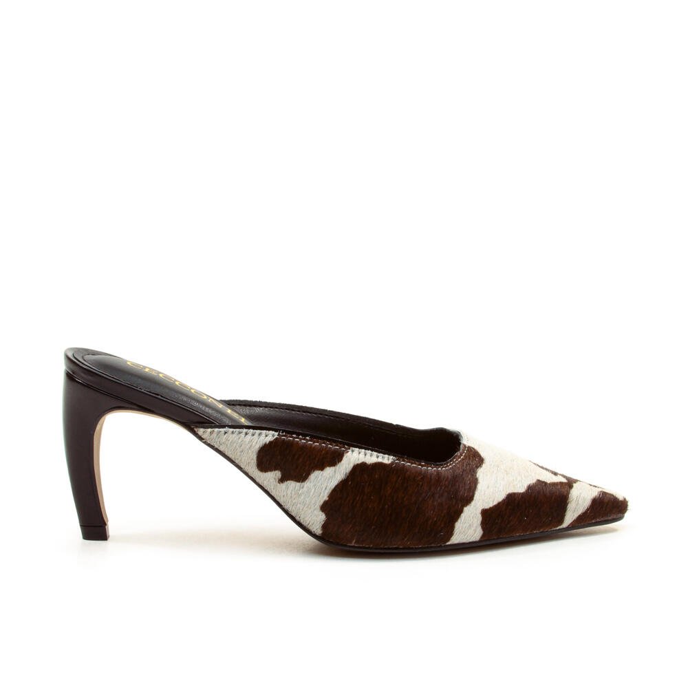 Mule Couro Animal Print Cecconello 2912002-1