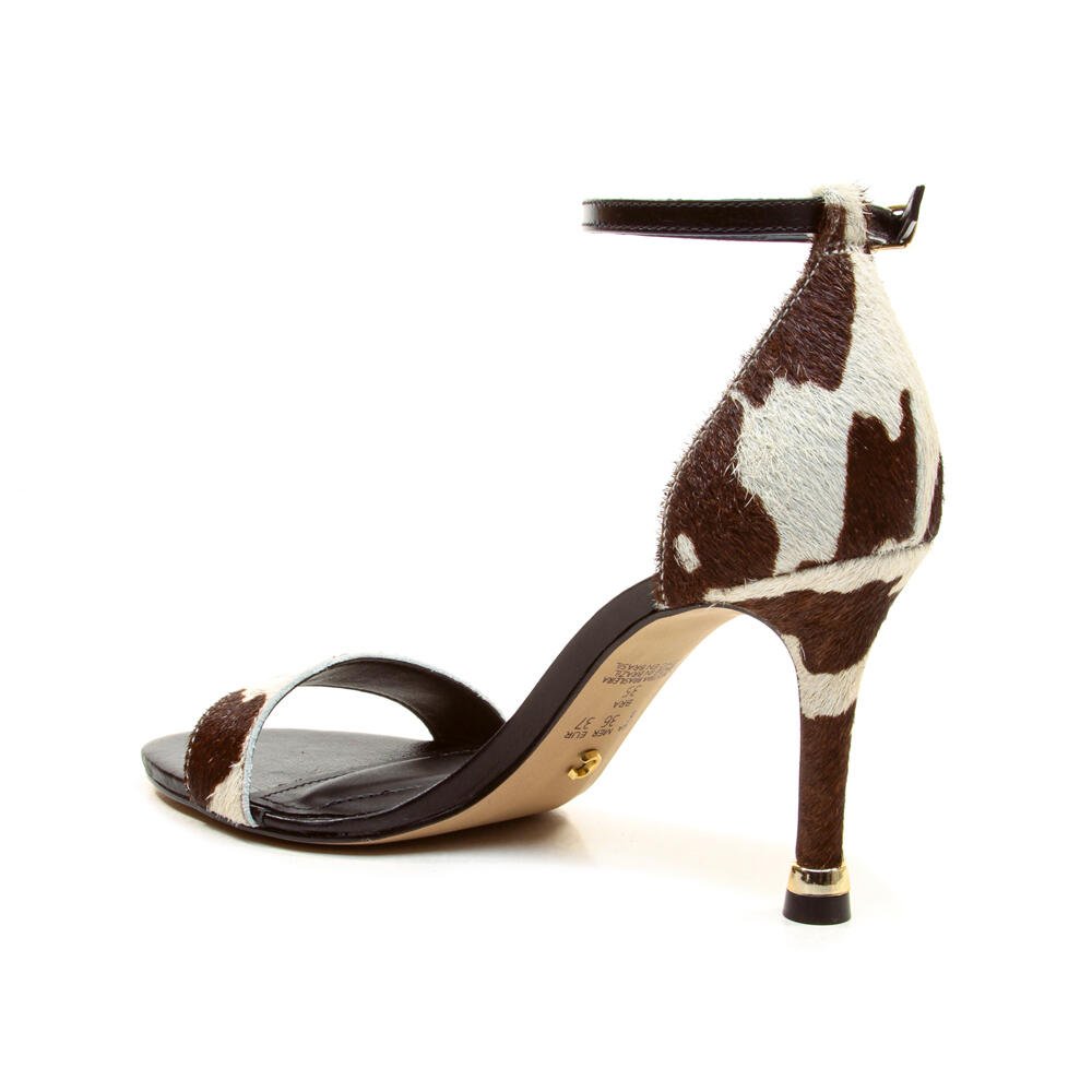 Sandália Couro Animal Print Cecconello 2874001-7 Animal Print 4