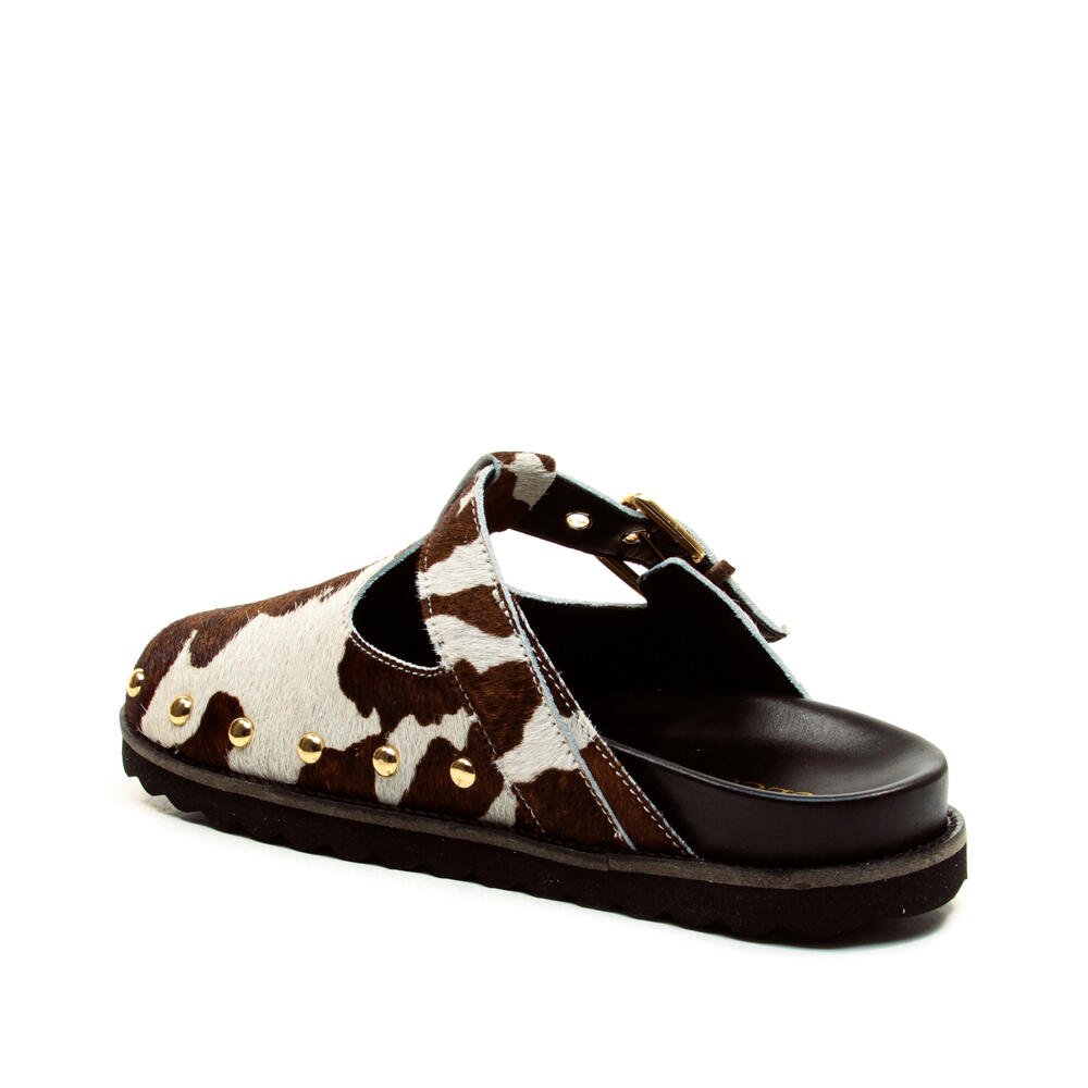 Mule Clog Couro Animal Print Cecconello 2909002-1 Animal Print 4