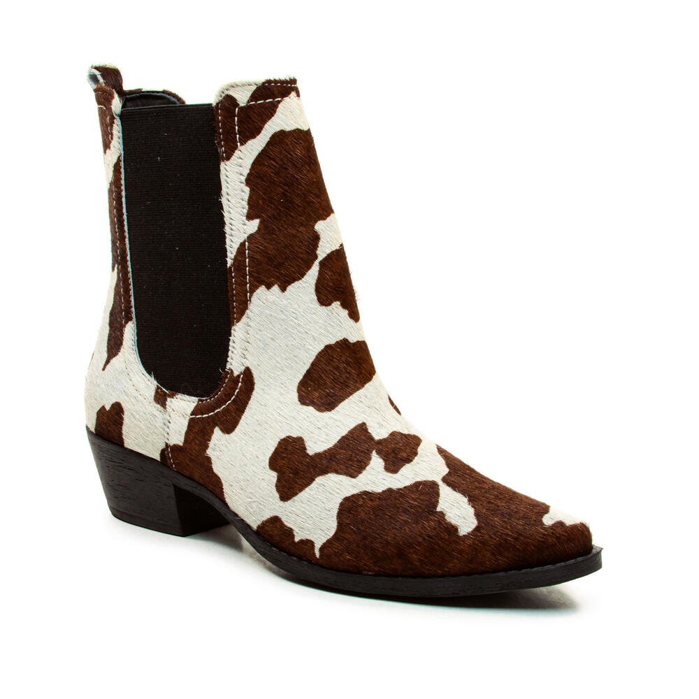 Bota Couro Animal Print Cecconello 2930001-2 Animal Print 3