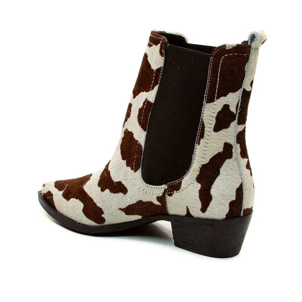 Bota Couro Animal Print Cecconello 2930001-2 Animal Print 4