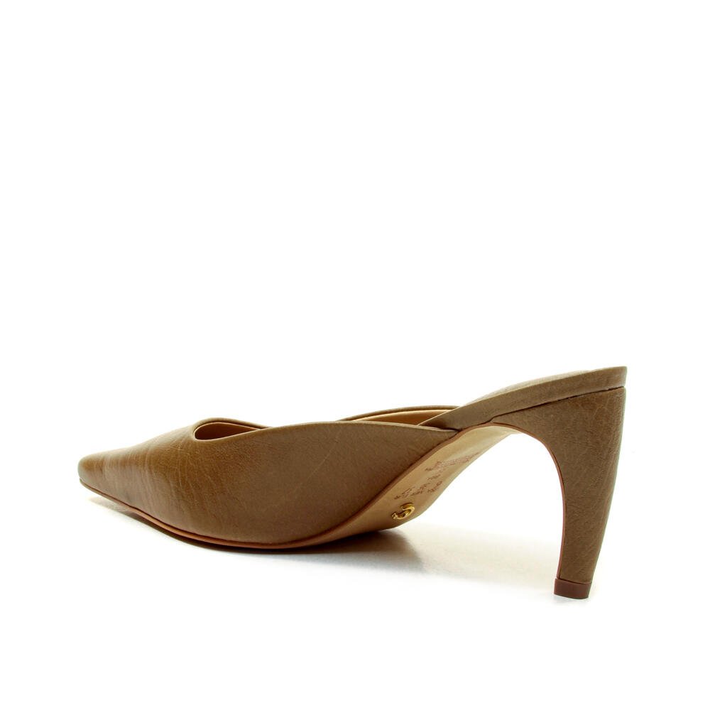 Mule Couro Verde Salto Médio Cecconello 2912003-1 Verde 4